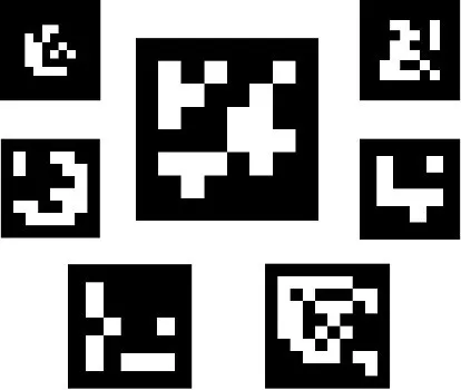 Example ArUco Markers from docs.opencv.org